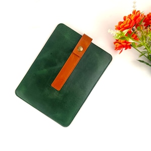 Custodia personalizzata in pelle pieno fiore per Kindle Paperwhite di 12a e 11a generazione / Custodia semplice in pelle per Kindle 2024, regalo per la festa del papà