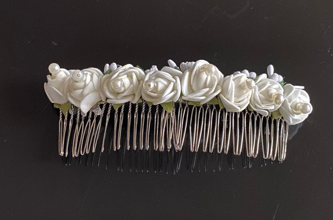 White 14 Pieces Hair Accessorie Set Etsy