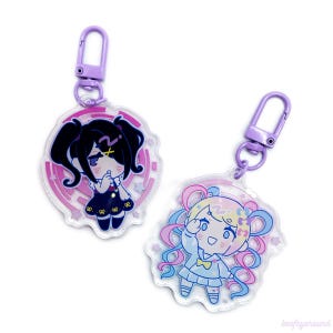 needy girl overdose | needy streamer overload acrylic charms