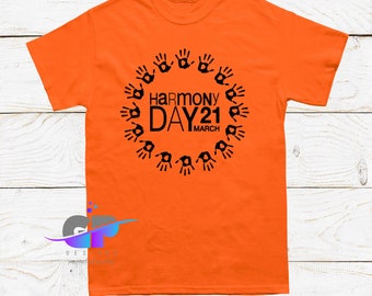 Harmony Day Shirt, March 21, Kindness Matters, Harmony Day, Orange Harmony Day Shirt, Everyone Belongs