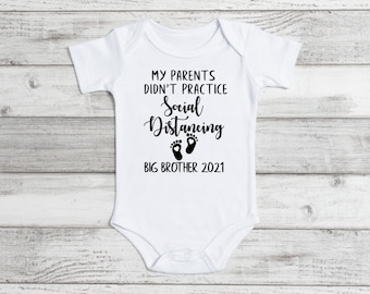 My Parents Didn't, Pandemic, Funny Baby Bodysuit, Babys First Pandemic , Pandemic Outfit, Cute Baby, Pandemic 2020, Baby Bodysuit