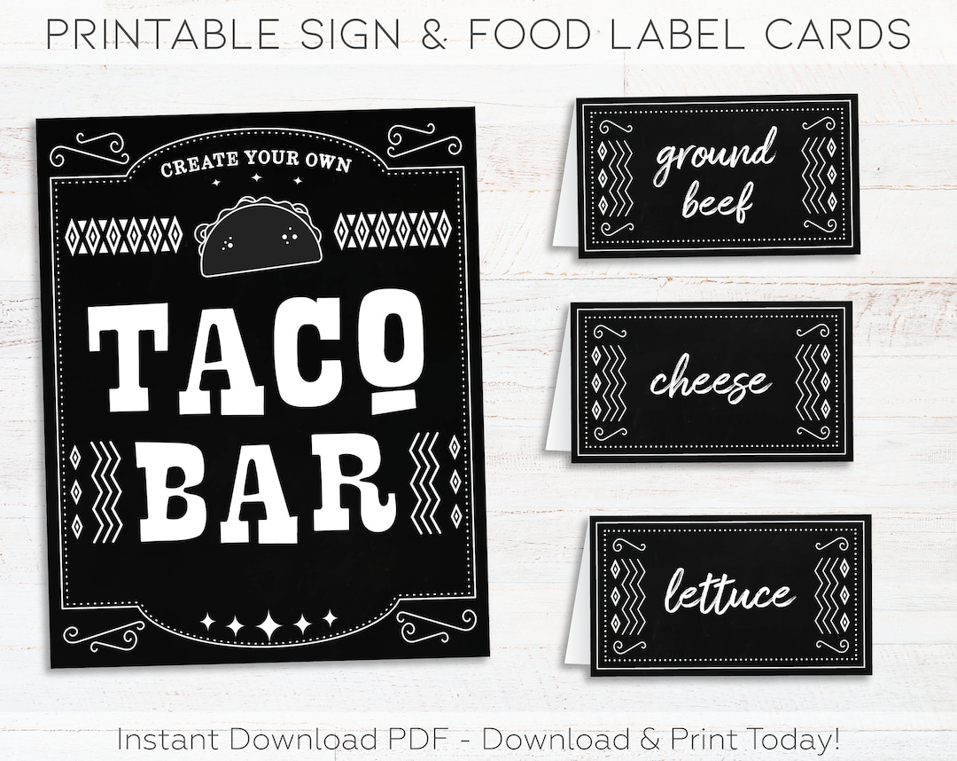 taco-bar-sign-taco-bar-label-tent-cards-taco-bar-printable-taco-party-sign-mexican-fiesta-decorations-taco-bout-a-baby-printables-etsy