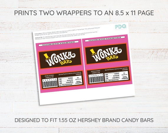 Wonka Bar Wrapper Printables - Il 570xN.5067545394 7p40