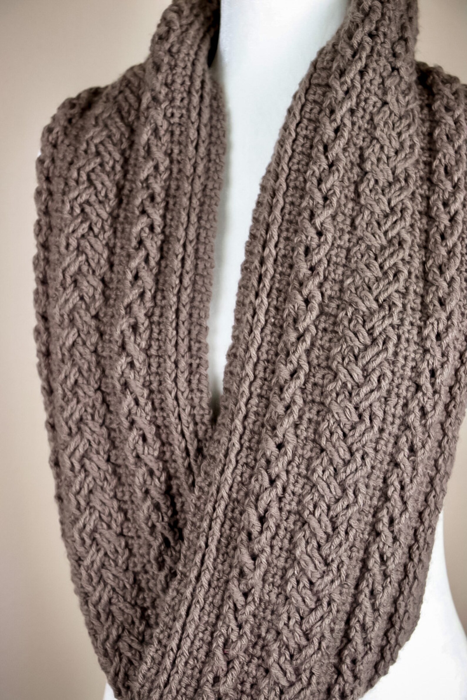 CROCHET PATTERN ONLY Cable Fade Scarf Crochet Scarf Pattern | Etsy