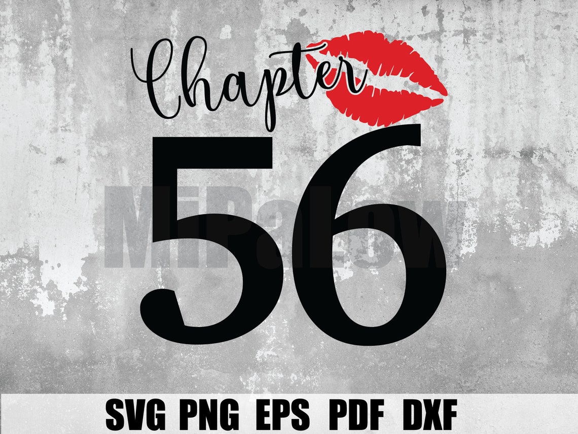 Chapter 56 SVG Fabulous Since 1964 SVG Fifty-six Fabulous - Etsy