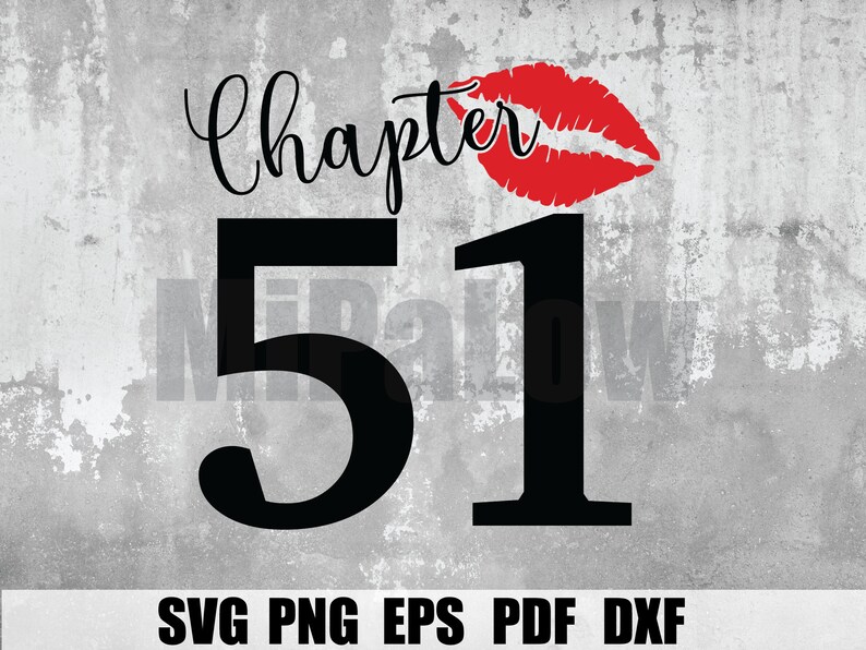 Chapter 51 SVG Fabulous Since 1969 SVG fifty-one Fabulous | Etsy