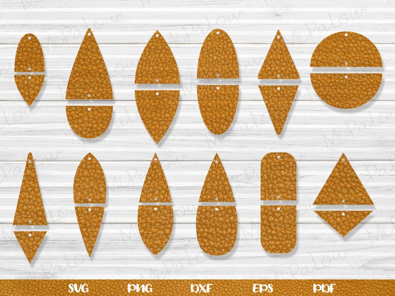 Download Earrings Cricut SVG Faux Leather Earrings SVG Joanna ...