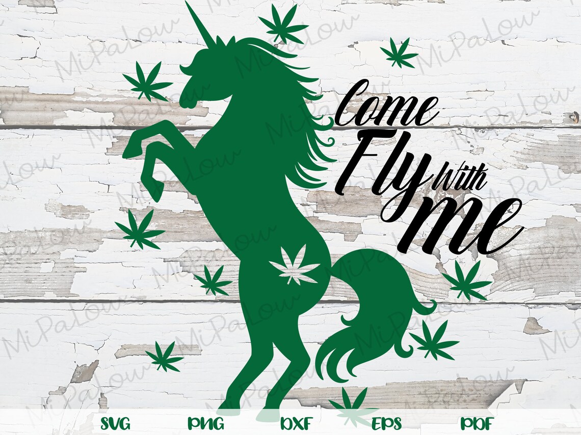Download Weed unicorn svg Marijuana svg cannabis svg marijuana leaf ...