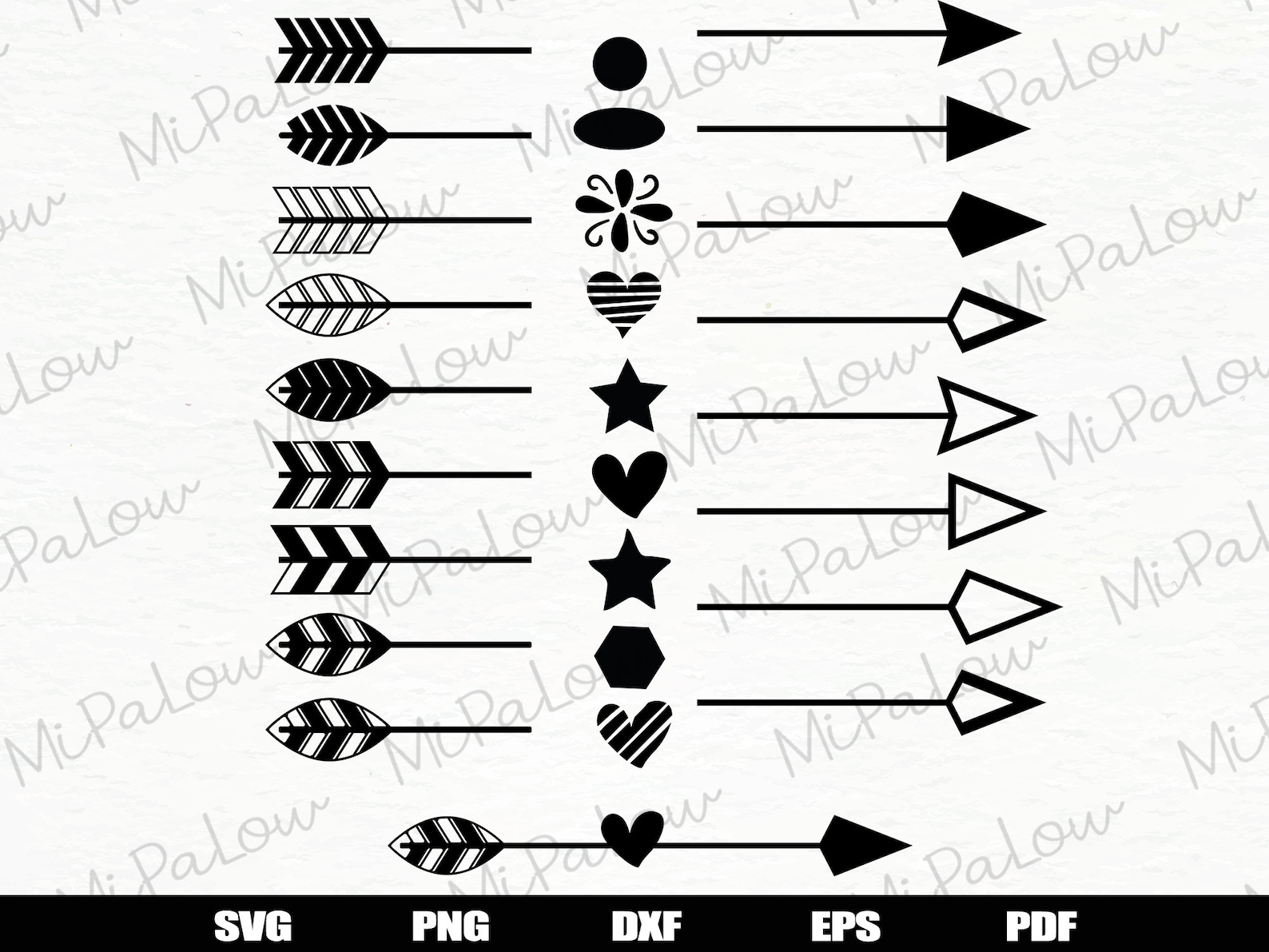 Split Arrow Svg Arrow Monogram Svg Split Monogram Svg Arrow Etsy