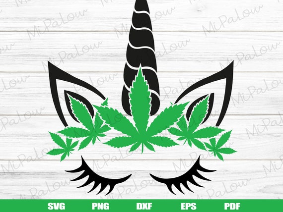 Download Weed Unicorn Svg Marijuana Svg Cannabis Svg Marijuana Leaf Etsy