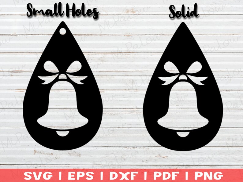 Download Christmas earring svg Faux Leather Earrings SVG Joanna | Etsy