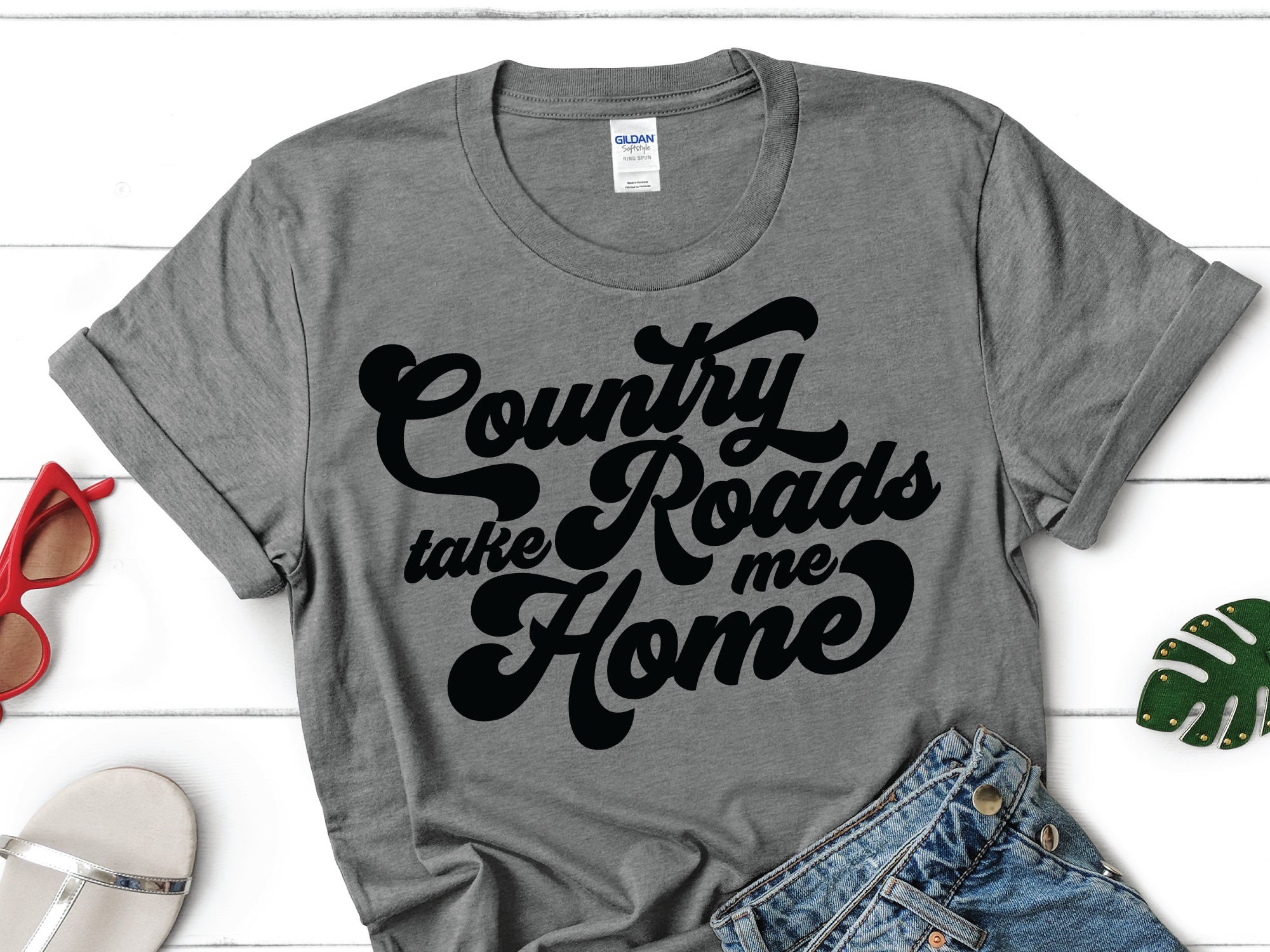 Country Roads Take Me Home Svg Home Sign Svg Png July 4th | Etsy