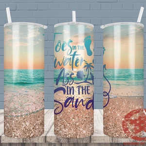 20oz Skinny Toes Tumbler