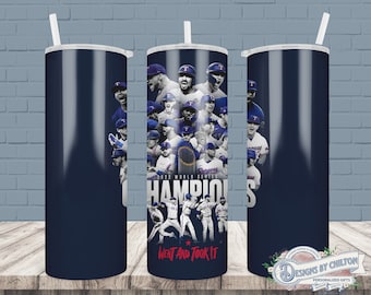 20 Unzen Skinny Texas Rangers We Take It Tumbler