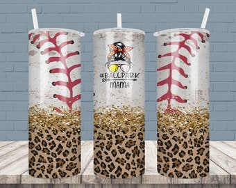 20oz Skinny Ball Park Mama