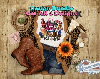 Sie ist von Texas- Bundle Packet Designs