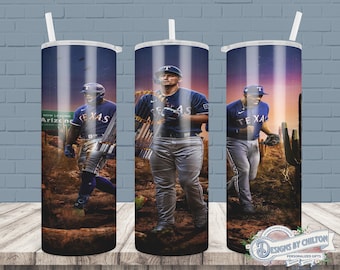 20 Unzen Skinny Texas Rangers Champion Becher