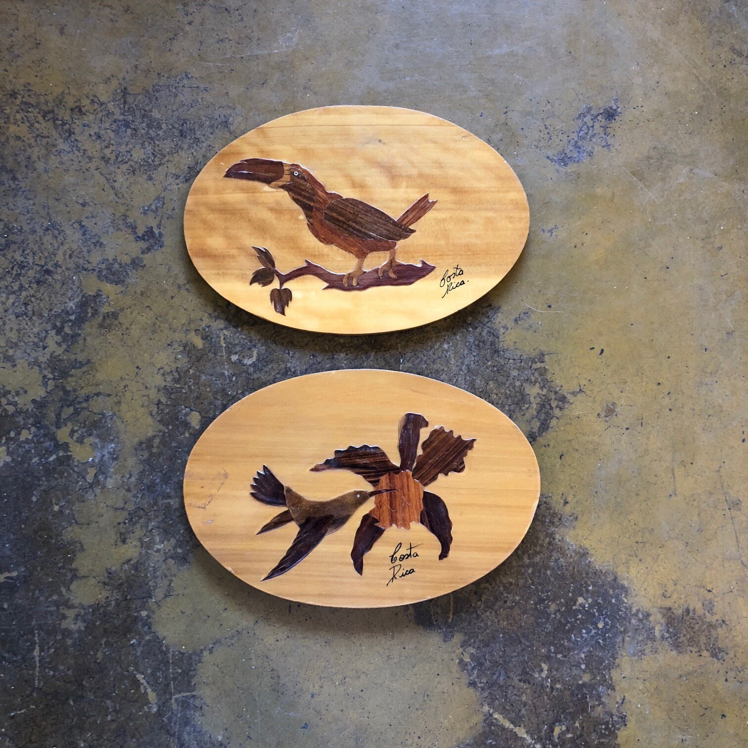 Wall art from Costa Rica pair Etsy