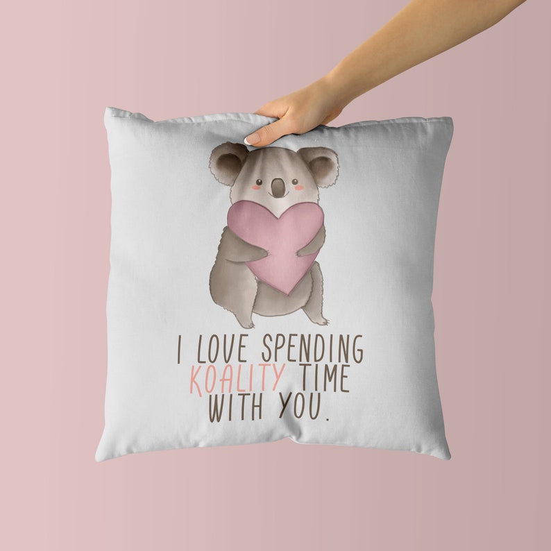 Cute Koala Pillows With Sayings Koala Personalized Koala Bear Pillowcase