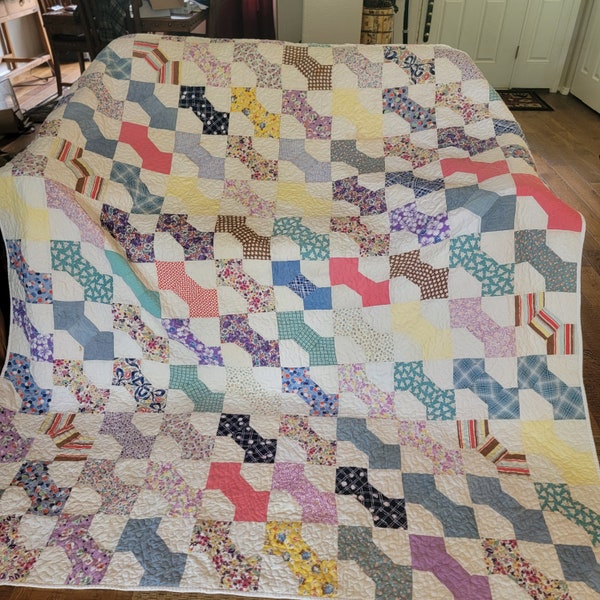 Baby Bow Tie Quilt Etsy