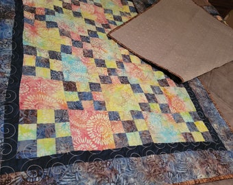 Matching lap/baby/toddler quilts