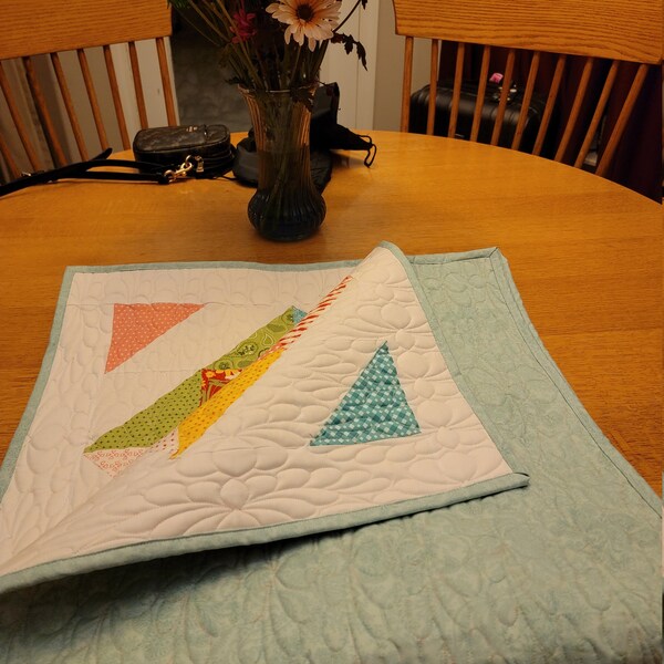 Quilted Table Runner Etsy