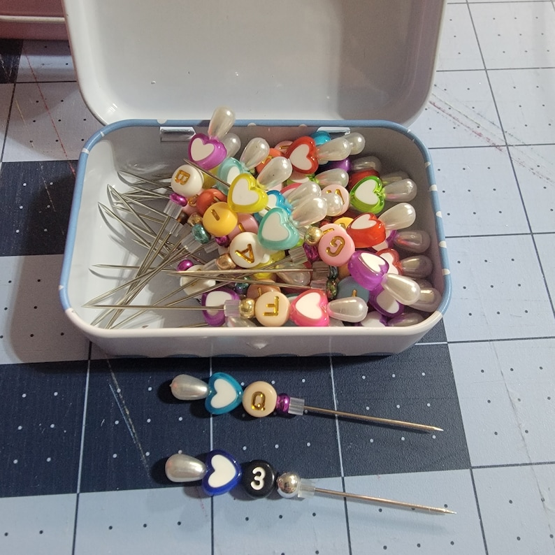 Alphabet and Numbered Quilt Pins Etsy