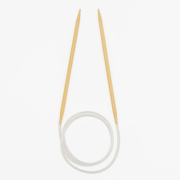 Bamboo Circular round Knitting needles 80cm long