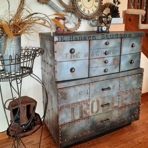 Steampunk sideboard top
