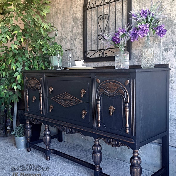 Painted Buffet - Etsy