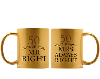 Customize 50th Anniversary Gift , Unusual 50th Anniversary Gift, 50th Anniversary Party, 50th Wedding Anniversary, Golden Anniversary Gift
