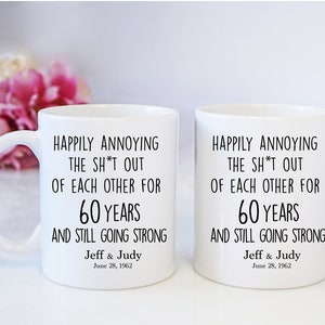 60th Anniversary Gift , Personalised 60th Anniversary Gift, 60th Anniversary Party, Unusual 60th Anniversary Gift, Parents Anniversary