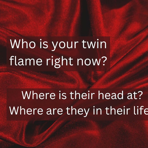 Who is your twin flame right now? Where is their head at? Where are they in their life psychic tarot reading