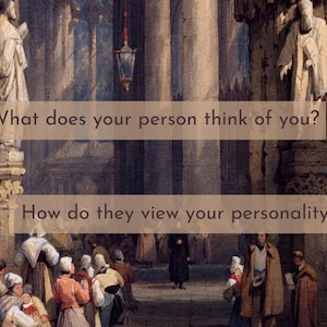 O que sua pessoa pensa de você? Como eles veem você e sua personalidade na leitura psíquica de tarô