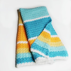 Crochet Cali Baby Blanket Pattern