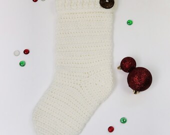 Winter Sweater Stocking Crochet Pattern