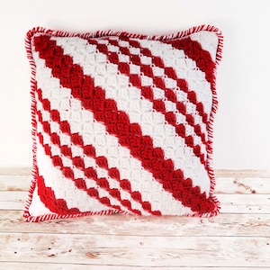 Peppermint Pillow Crochet Pattern