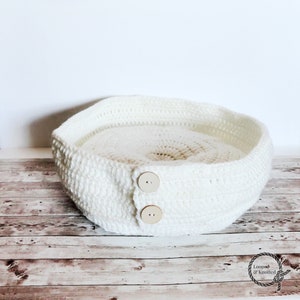 Crochet Cat Bed Pattern