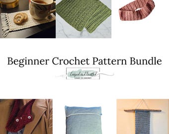 Paquete de patrones de crochet para principiantes