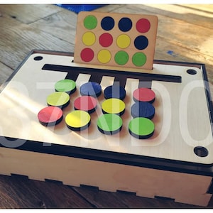 Montessori-brainbrekerpuzzel: DIGITAAL GESNEDEN BESTAND