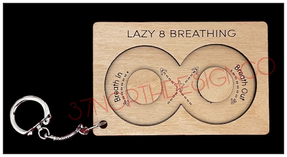 Lazy 8 Deep Breathing Aide (DIGITAL CUT FILE)
