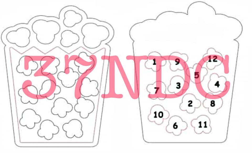 POPCORN MATH GAME - Digital File Only! - Etsy