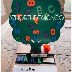 ABC Spelling and Word Building Tree