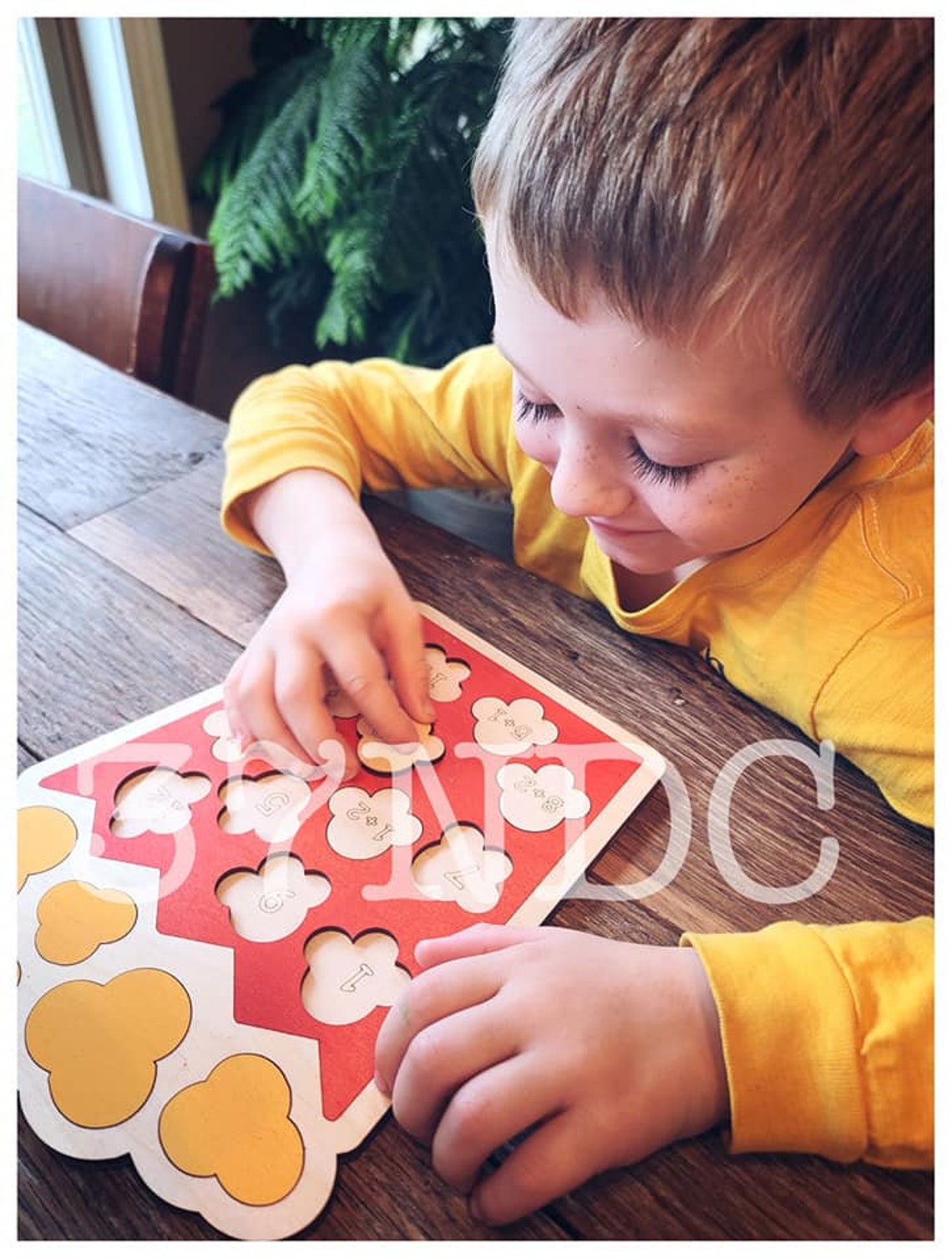 POPCORN MATH GAME Digital File Only Etsy