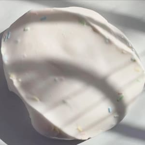 White Kitten Milk Slime – Glossy 6oz Slime, Scented, Kawaii Cat-Themed ASMR Slime | Thick & Clicky Texture