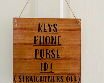 Funny student reminder plaques