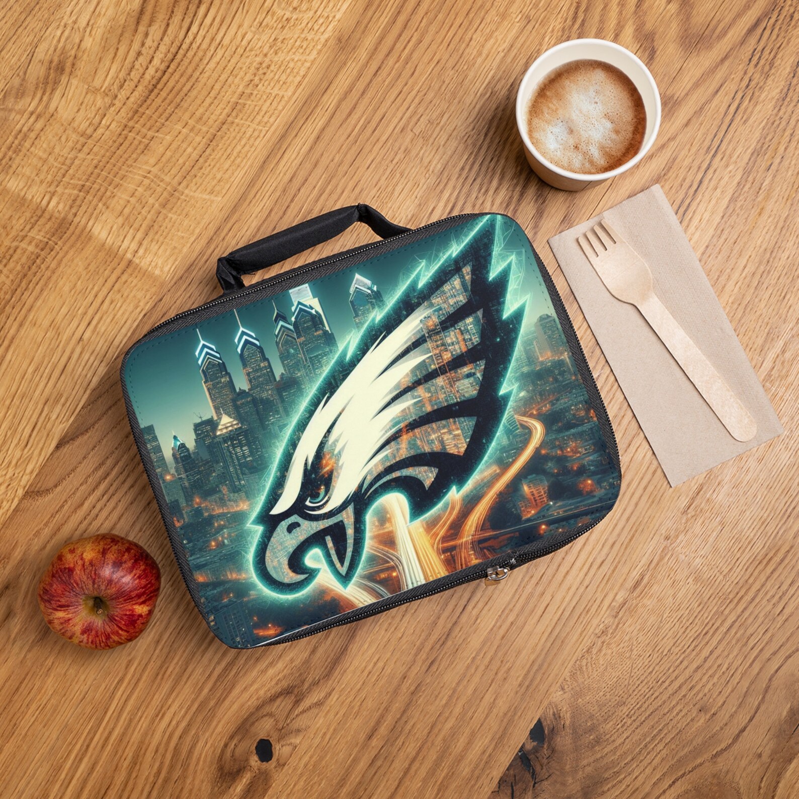 Lunch Bag Philadelphia Eagles Lunch Bag Sports Lunch Bag Etsy