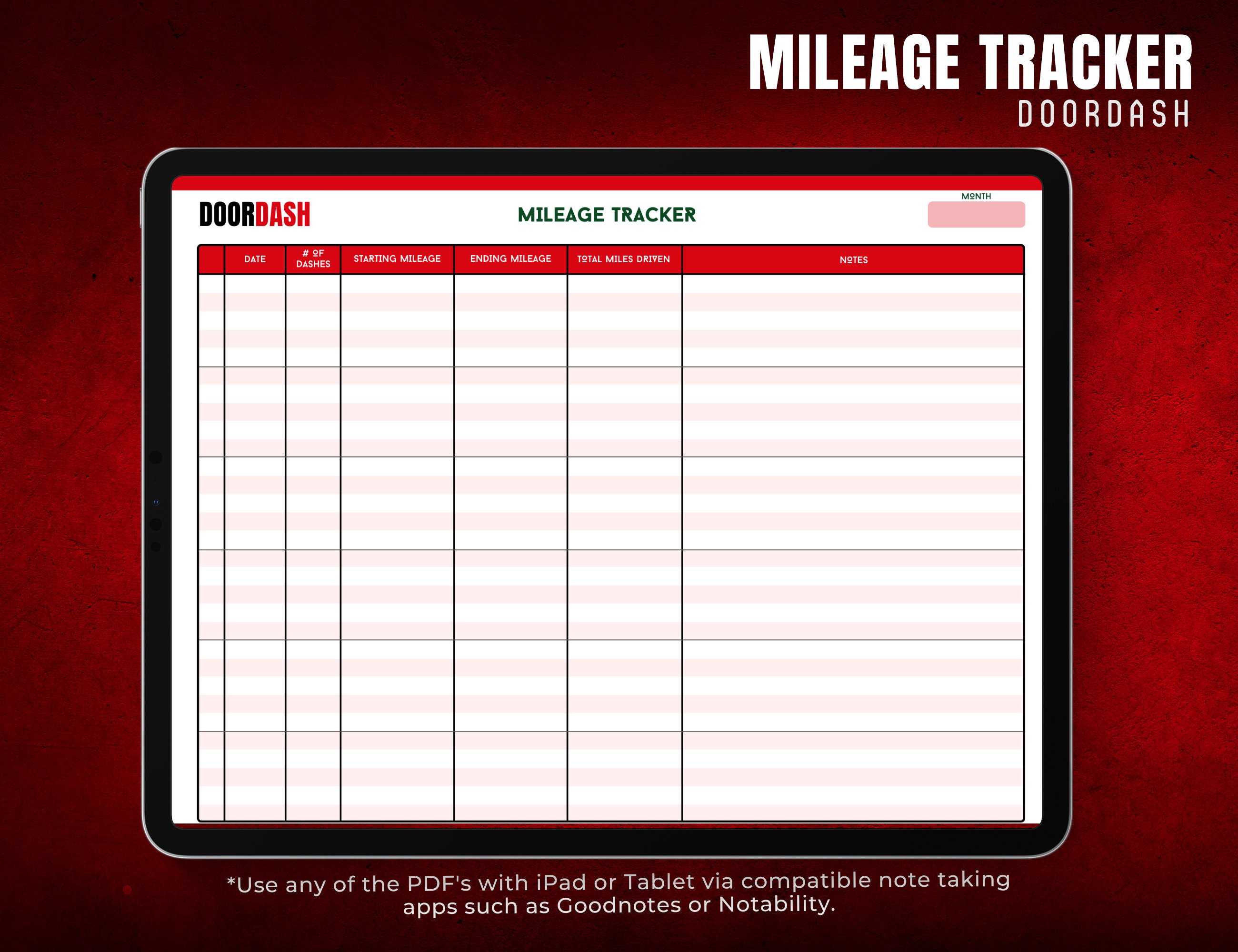 How To Keep Track Of Mileage For Doordash - 2x3eg9q