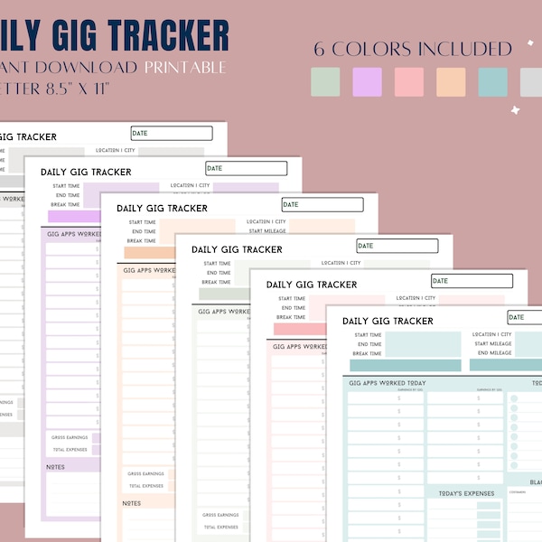 Mileage Tracker Printable Etsy Australia mileage-tracker-printable-etsy-australia