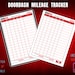 Doordash Mileage Trackers, Mileage Logs, Digital Prints, Printable ...